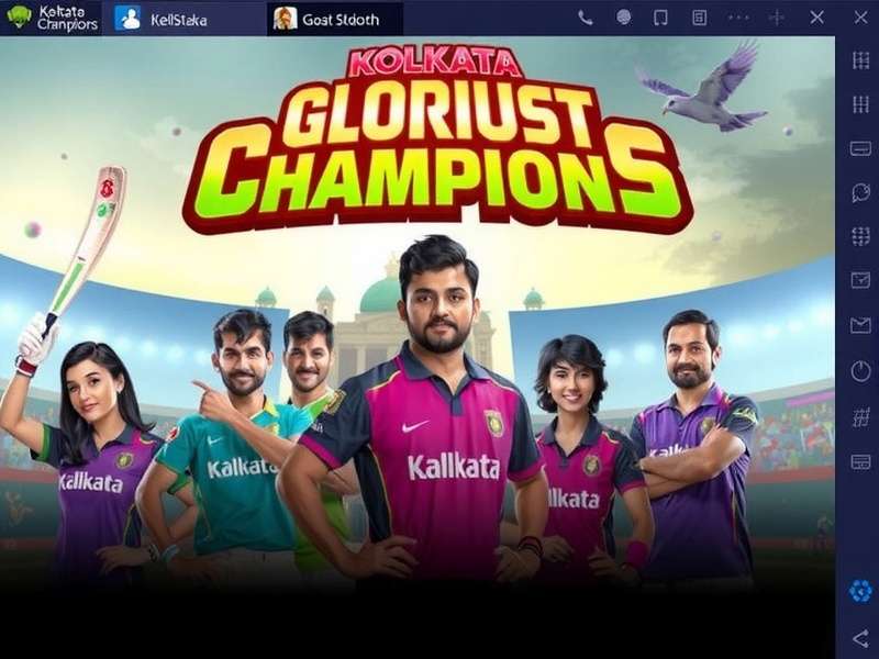 Intense cricket action in Kolkata Glorious Champions Kolkata Glorious Champions Gameplay